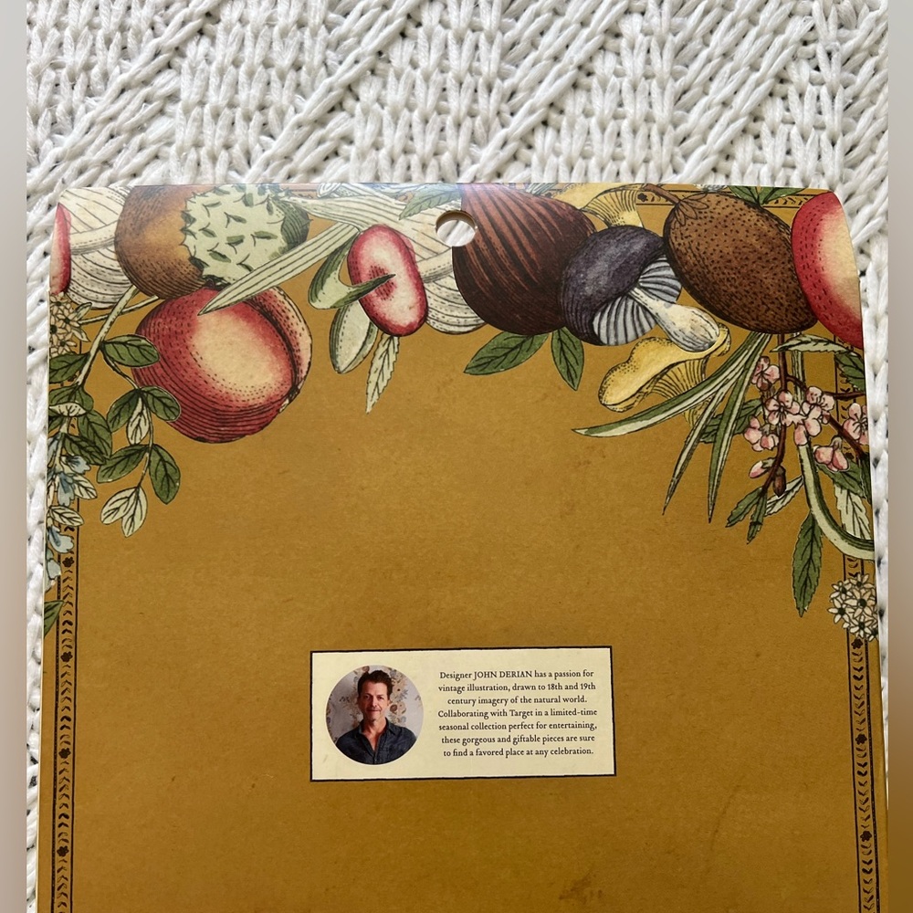 John Derian Target Thanksgiving Fall Paper Decor Set 51 pieces NIB Unopened - Picture 5 of 6